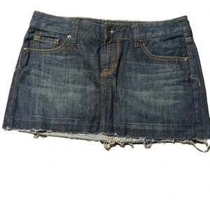 Women's X2 quality denim jean skirt